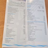 Drinks menu Thursday 19 October 2023. at Three Degrees West in Torquay