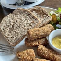 De vegan paddenstoelen kroketten zijn écht een aanrader!   at Narline in Zuidwolde