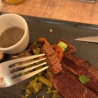 Impressive fibrous texture   at Le Very'table  in Lunel