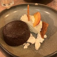 Chocolate cakelet. Solid classic    at Le Very'table  in Lunel