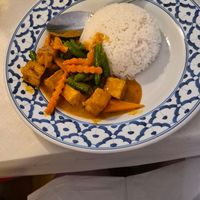 Panang curry at Chai-Yo Thai Restaurant in Sheringham