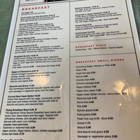 Fantastic menu, we were spoilt for choice! at Flying Saucer in Chicago