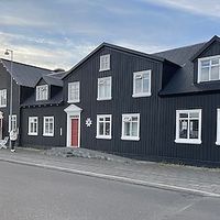 Historic building in an interesting bayside location. at Bryggjan in Akureyri