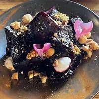 Beetroot tartar. at Bryggjan in Akureyri