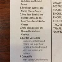 Combos. They also have Veg Fajitas and solo items. at Cancun Mexican Restaurant in Crossville