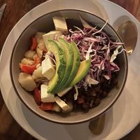 Vegan bowl   at Karen's Place in Bucerias