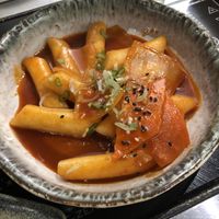 Vegan Topokki  at Korean BBQ House- Barbican in London