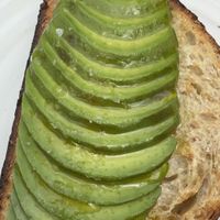 Avocado toast   at Cafe Yen in Goshen