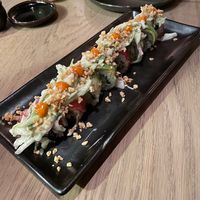 Sushi roll at PLANTA Queen in New York City