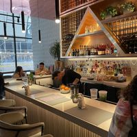 Bar area at PLANTA Queen in New York City