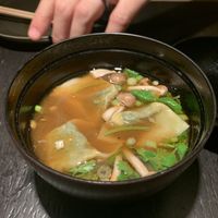Dumpling soup at PLANTA Queen in New York City
