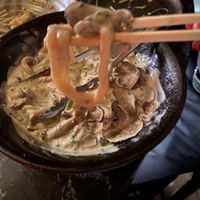 truffle mushroom udon at PLANTA Queen in New York City
