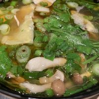 Won Ton Soup at PLANTA Queen in New York City