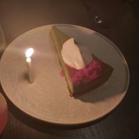 Matcha Cheesecake at PLANTA Queen in New York City