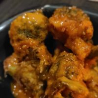Bang bang broccoli - crazy good at PLANTA Queen in New York City