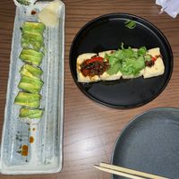 xo tofu and avocado roll  at PLANTA Queen in New York City