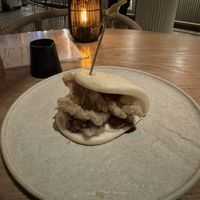Bao bun - loved!  at PLANTA Queen in New York City