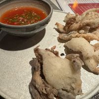 Fried oyster mushrooms appetizer (forgot the proper title)   at PLANTA Queen in New York City