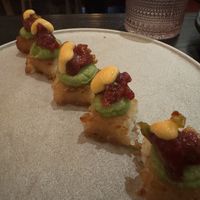 Crispy rice roll  at PLANTA Queen in New York City