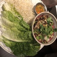 Thai lettuce wrap   at PLANTA Queen in New York City