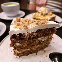 Carrot cake  at PLANTA Queen in New York City