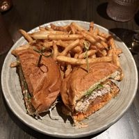 korean chick'n sandwich  at PLANTA Queen in New York City