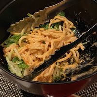Cold sesame noodles    at PLANTA Queen in New York City