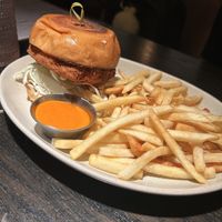 Korean chick'n sandwich at PLANTA Queen in New York City