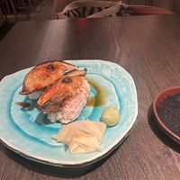 Eggplant onigiri  at PLANTA Queen in New York City