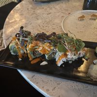 Rainbow sushi   at PLANTA Queen in New York City
