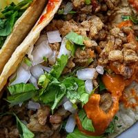 Taco de suadero 🔥 at Taco Grass in Mexico City