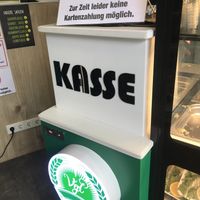 Cash only right now at Veganland in Siegen