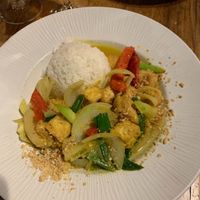 Vegan Poulette A La Citronella at The Elephant Walk in Boston