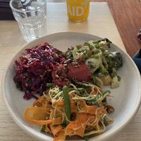 Daily salads  at Sunshine Cafe & Yoga in Penryn