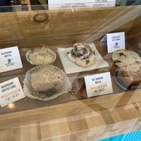Today’s pastries - Prioritizes Pastries are all vegan and gluten-free at Zoomies Pet Cafe + Boutique in St Louis