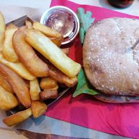 Quinoa burger at Beastie Burgers in Ieper