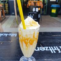 Banana mylkshake at Foodbar de Zoetekauw in Enschede