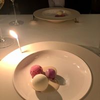 Grape dessert- omg at Eleven Madison Park in New York City