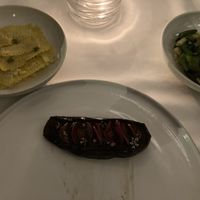 Eggplant dish  at Eleven Madison Park in New York City