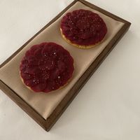 Beet tostada   at Eleven Madison Park in New York City