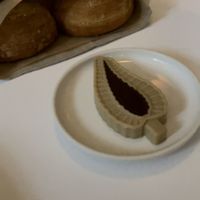 Mushroom butter - I could bathe in this!!  at Eleven Madison Park in New York City