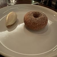 Donut and ice cream   at Eleven Madison Park in New York City