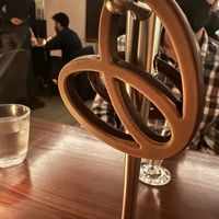 Tahini pretzel  at Eleven Madison Park in New York City