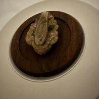 That place had dim lightening soy camera did not do it justice.   at Eleven Madison Park in New York City