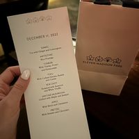   at Eleven Madison Park in New York City