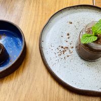 Brigadeiro and chocolate mousse at Allma Restaurante - Maybe closed in Rio De Janeiro