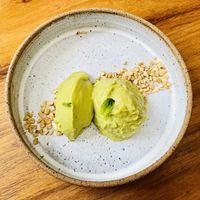Avocado ice cream at Allma Restaurante - Maybe closed in Rio De Janeiro