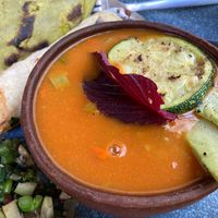 Mole amarillo we made in the mole cooking class  at Etnofood in Oaxaca