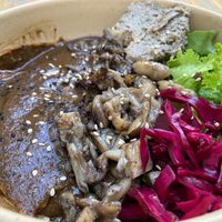 Mole bowl at Etnofood in Oaxaca
