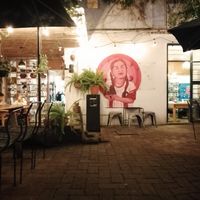 Patio at Etnofood in Oaxaca